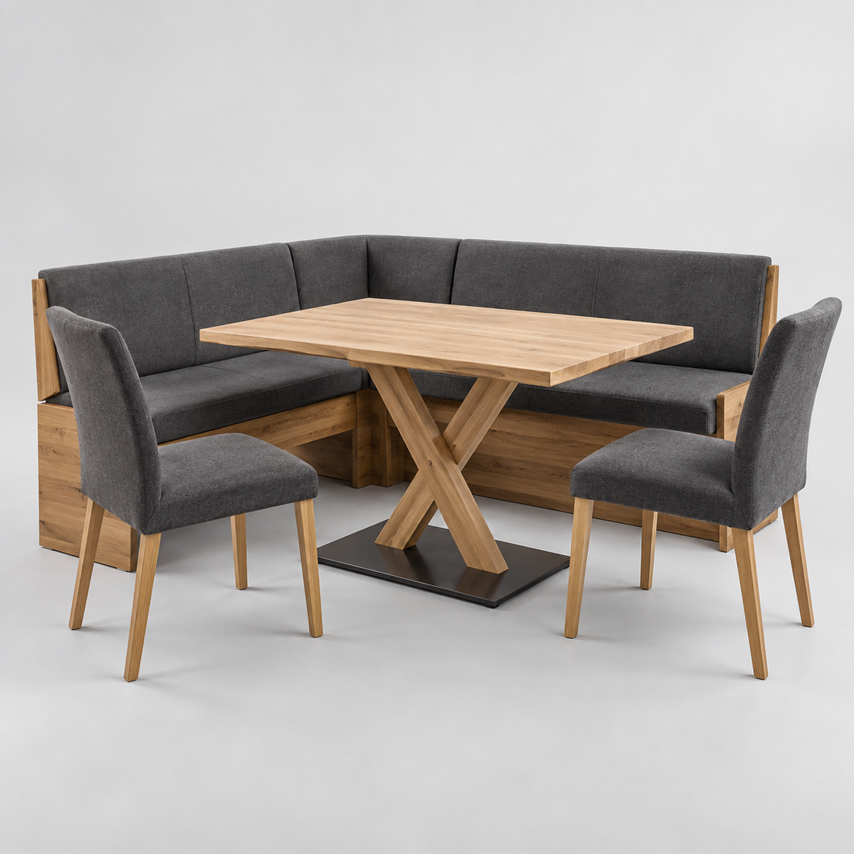 Esstisch mit Metallgestell 200 cm – originale generierte Katalogansicht