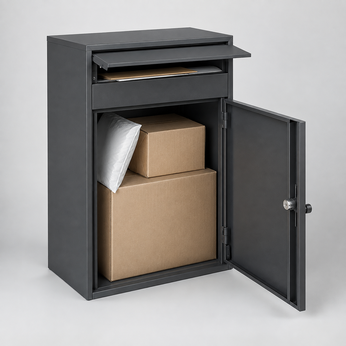 XXL Paketbriefkasten für Zuhause – originale Detailansicht