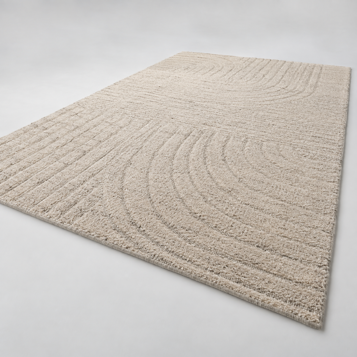 Schafwollteppich Natur 200x300 cm – originale Detailansicht