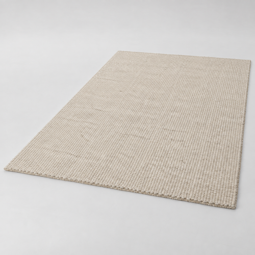 Baumwollteppich handgewebt 200x300 cm – originale Detailansicht